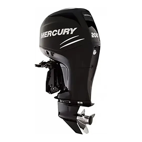 Mercury 135 Verado FourStroke Operation and maintenance manual