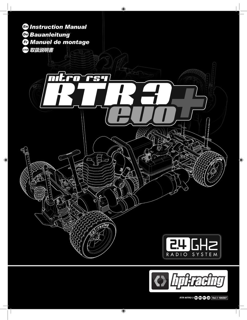 HPI Racing NITRP RS4 RTR3 EVO+ instruction manual