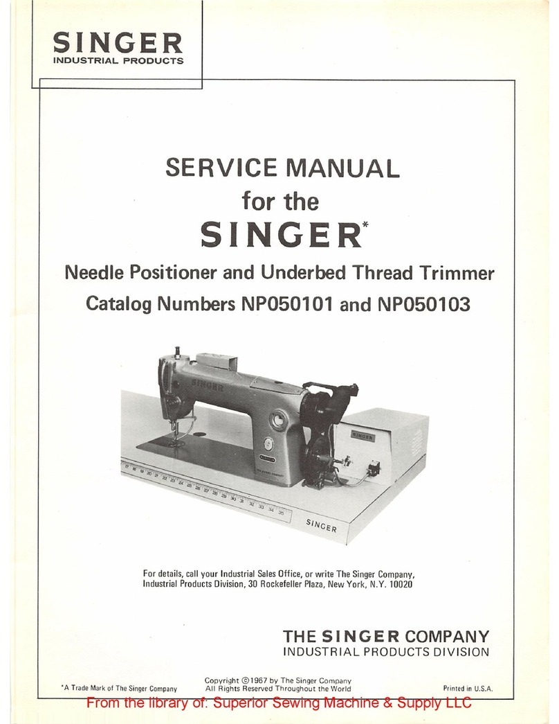 Singer NP050101 Service manual