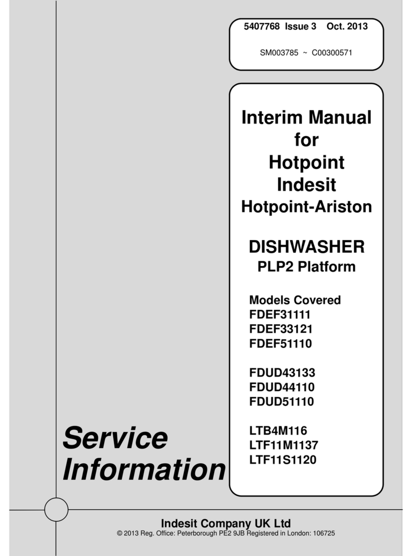 Indesit FDEF31111 Operating and installation instructions