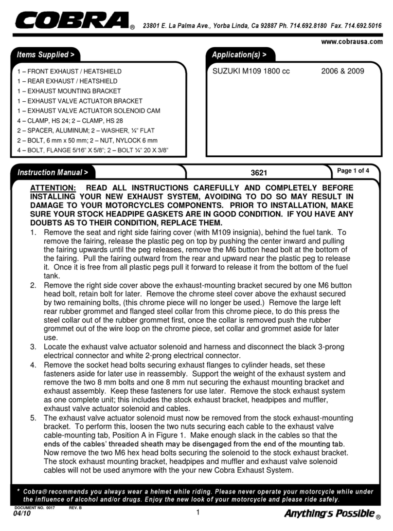 Suzuki COBRA 2006 instruction manual