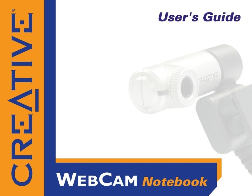 Creation WebCam Notebook user guide