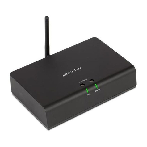 Arcam rPLAY Instruction manual