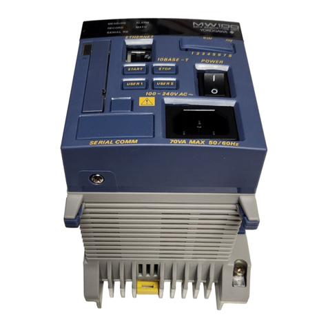 YOKOGAWA MW100 user manual