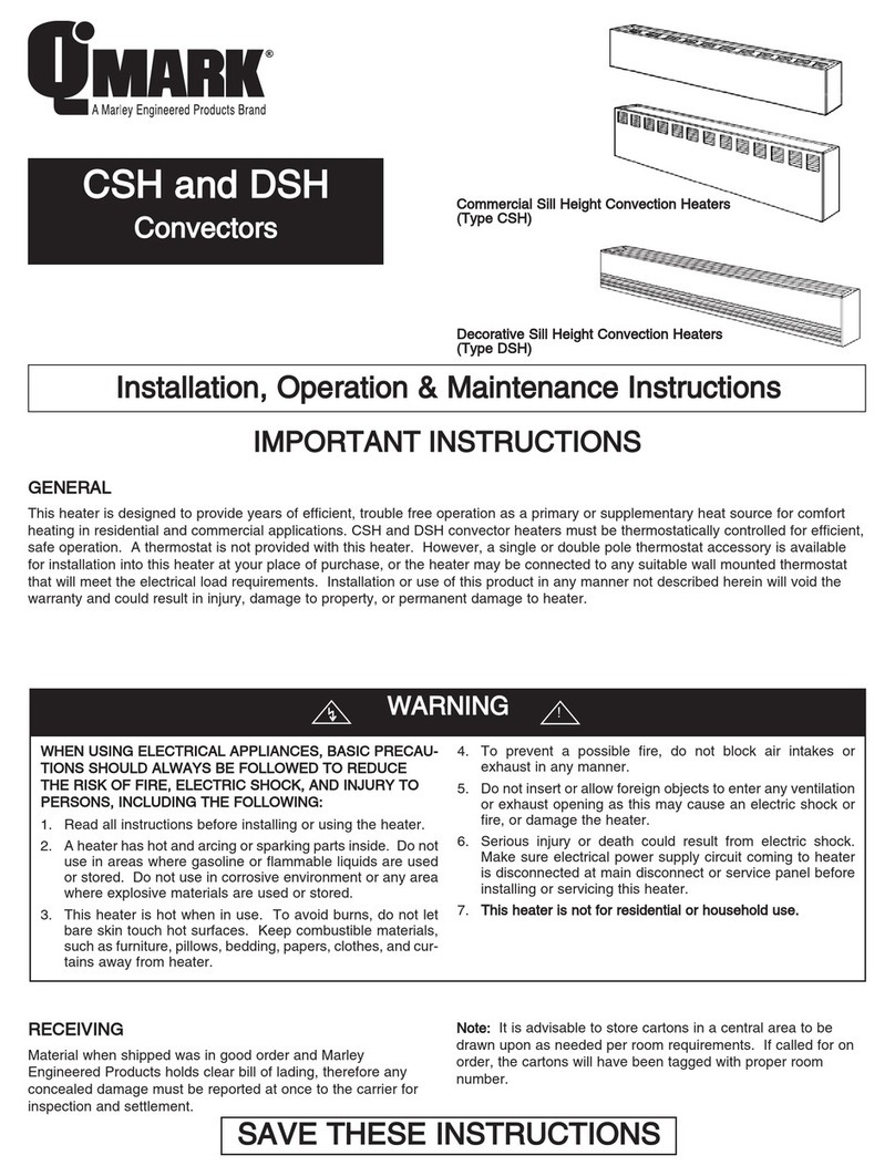 Qmark CSH05A Owner's manual