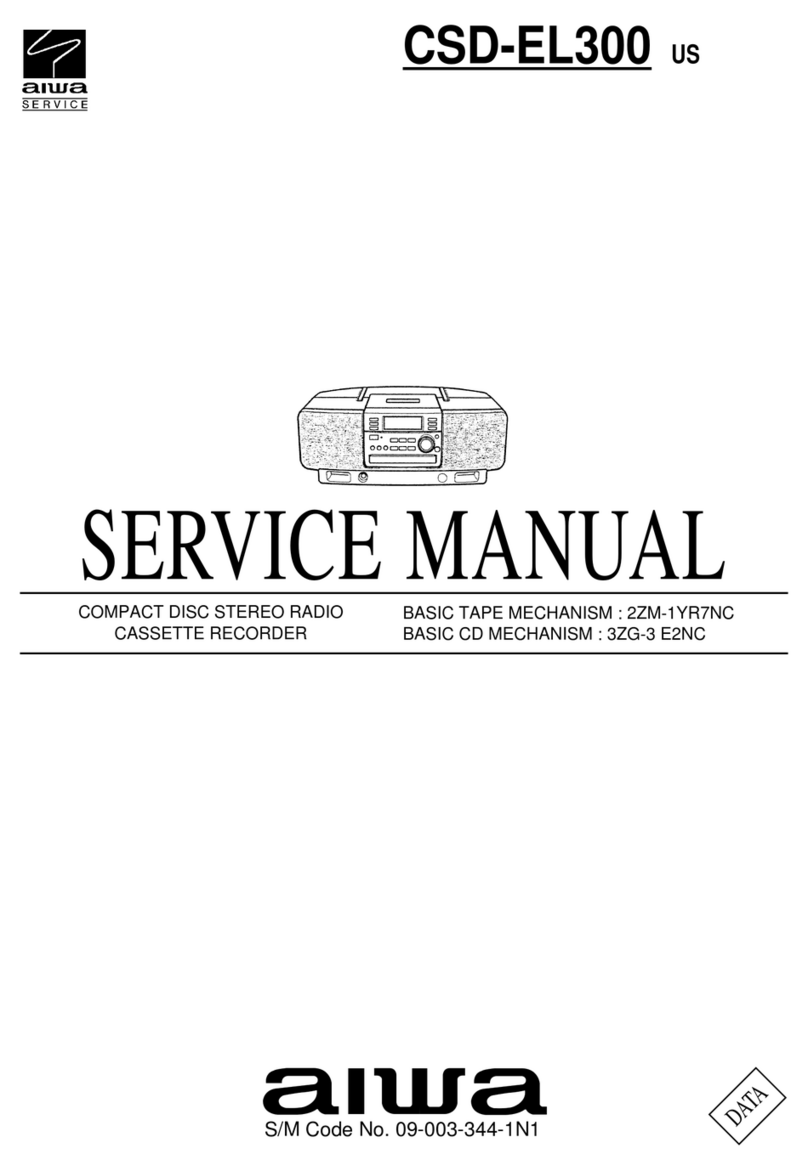 Aiwa CSD-EL300 K(S) User manual