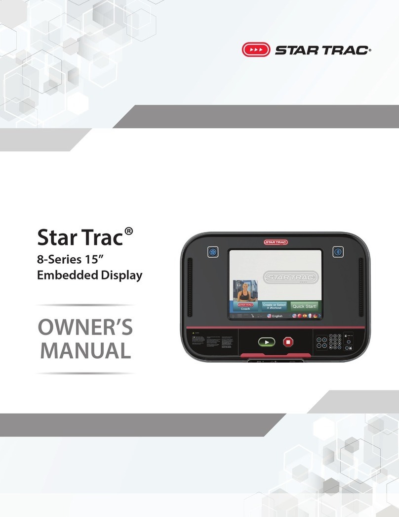 Star Trac 8-Series User manual