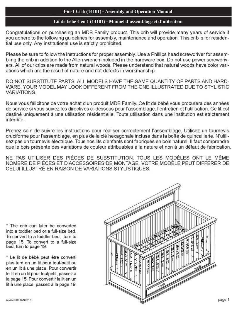 MDB Family 14101 Assembly and operation manual