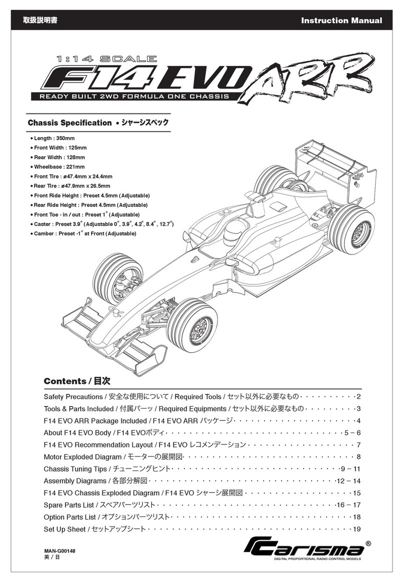 Carisma F14EVO manual