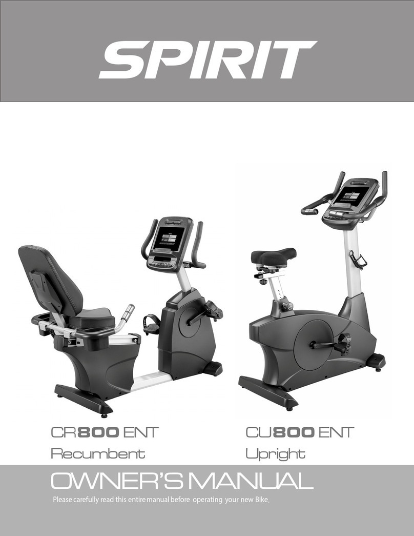 Spirit CR800 ENT owner's manual