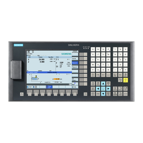 Siemens SINUMERIK 808D User manual