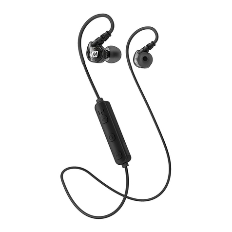 MEE AUDIO X6 Plus manual
