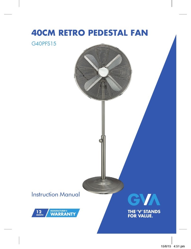 GVA G40PFS15 User manual