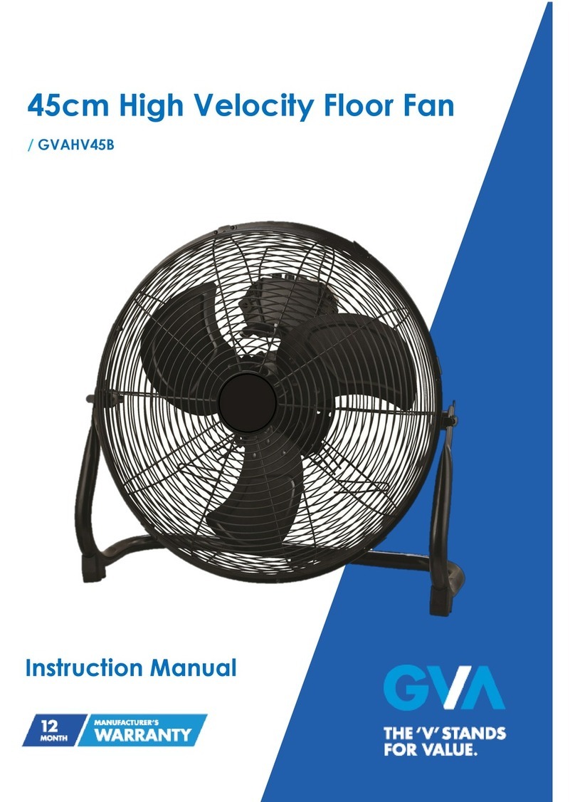 GVA GVAHV45B instruction manual