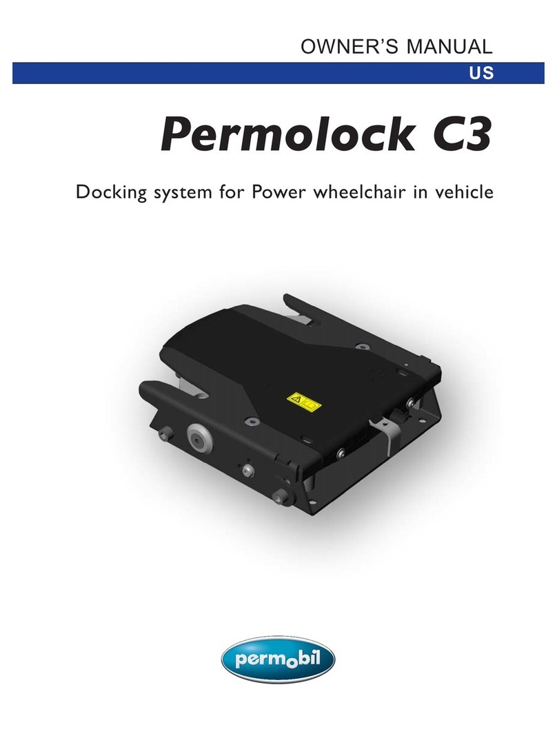 Permobil Permolock C3 owner's manual