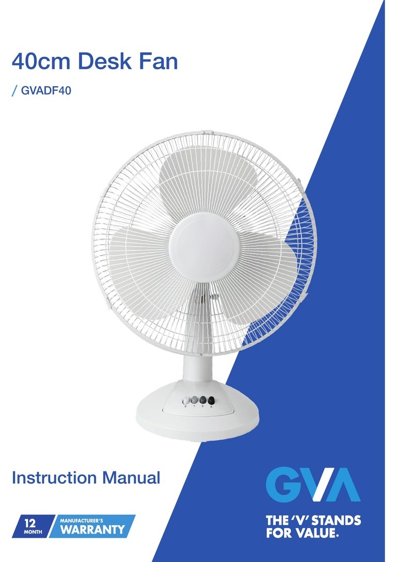 GVA GVADF40 instruction manual