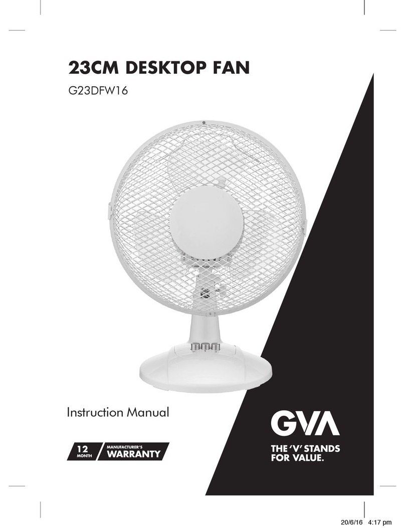 GVA G23DFW16 User manual