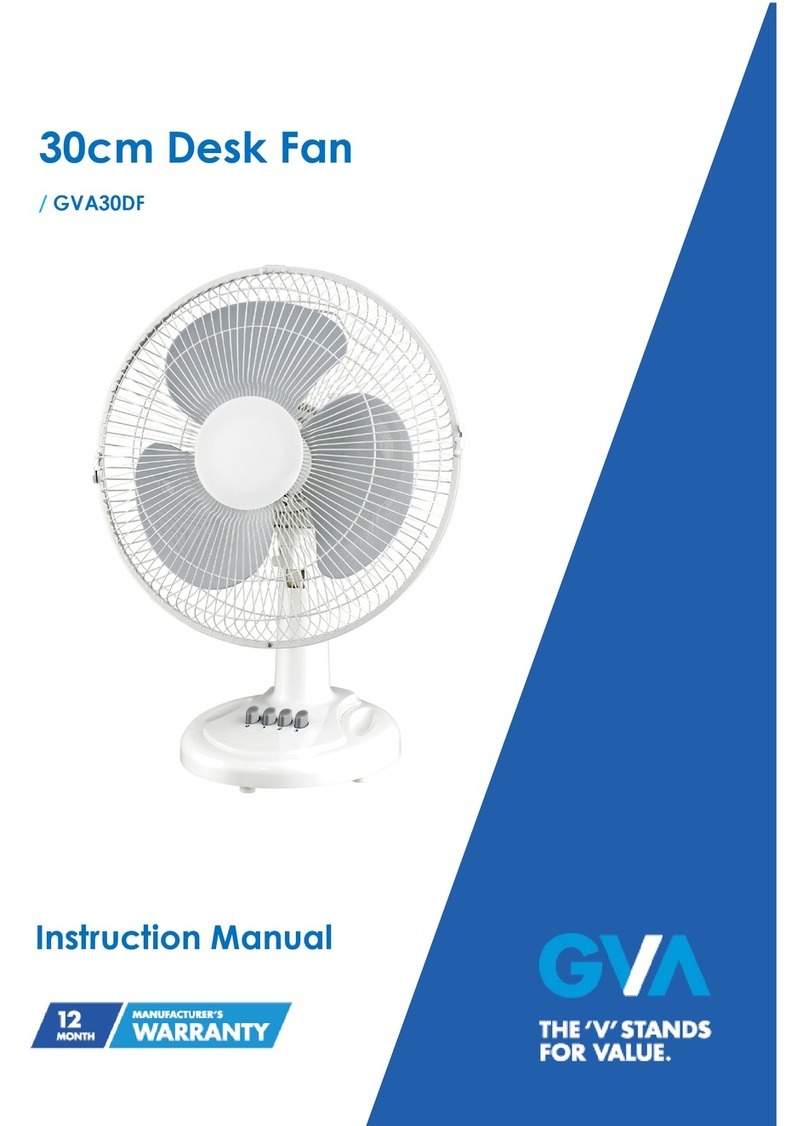 GVA GVA30DF instruction manual