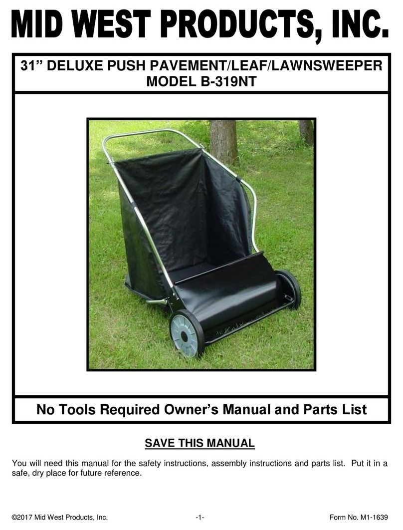 MID WEST PRODUCTS B-319NT User manual