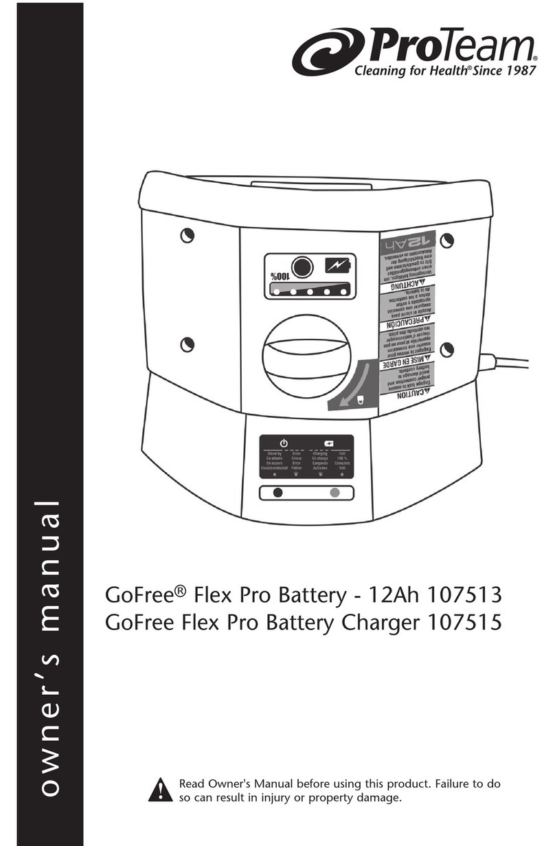 Pro-Team GoFree Flex Pro owner's manual
