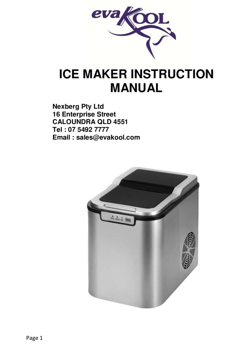 EvaKool EK IceMaker instruction manual