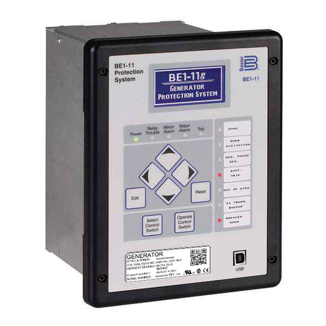 Basler BE1-11g User manual