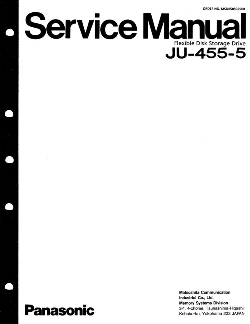 Panasonic JU-455-5 Service manual