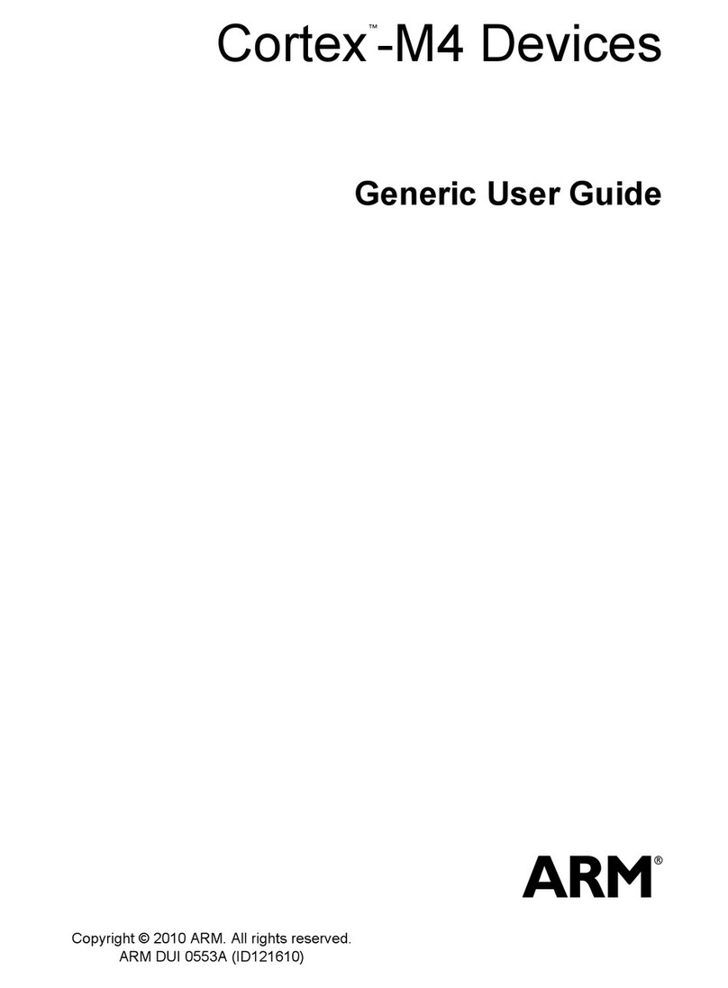 ARM Cortex-M4 User manual