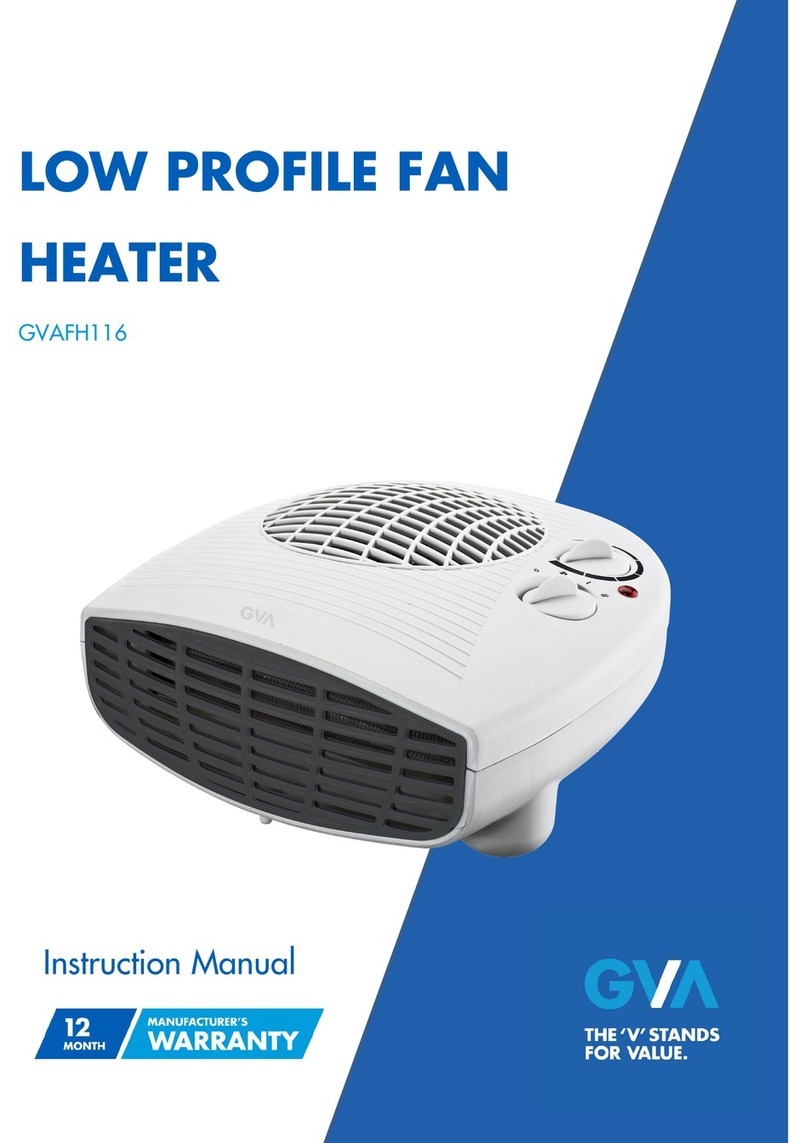 GVA GVAFH116 User manual