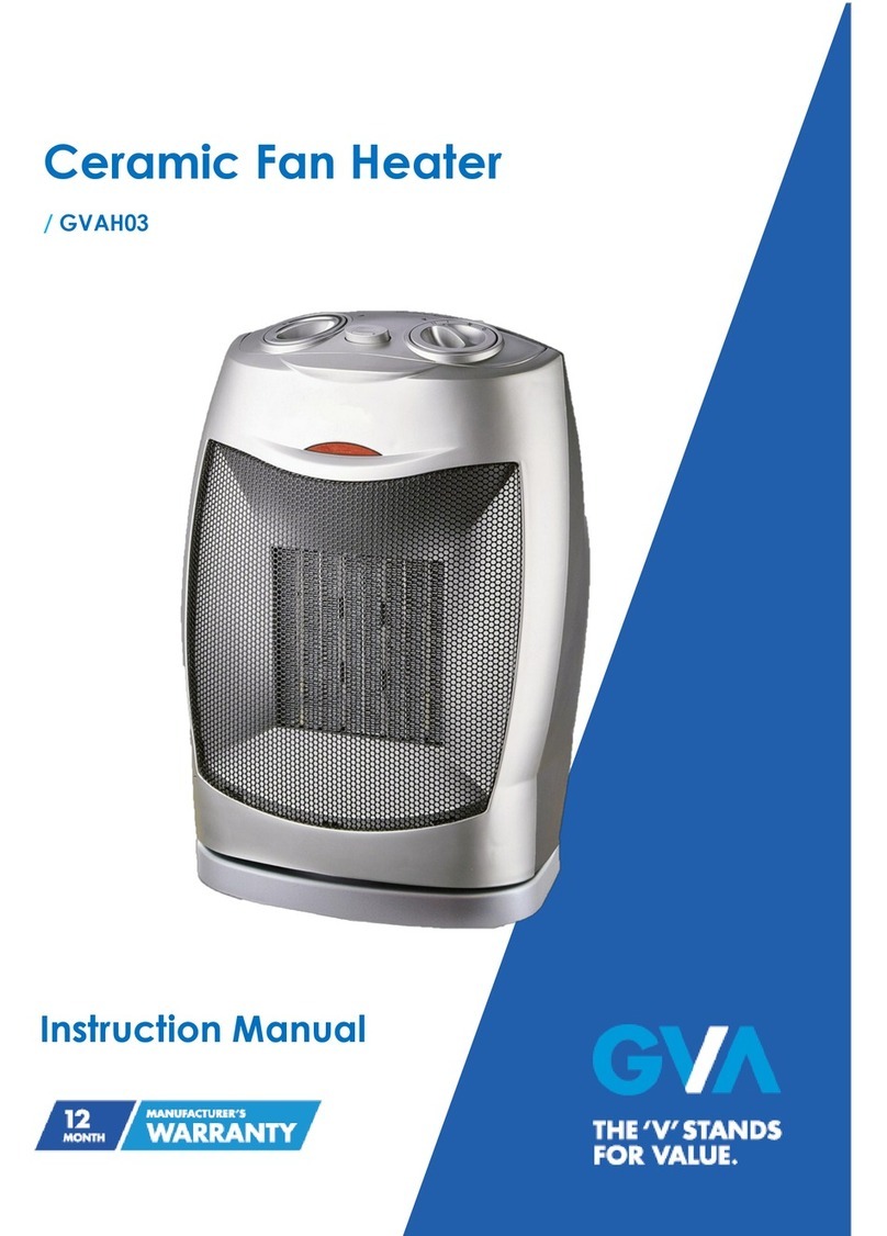 GVA GVAH03 User manual