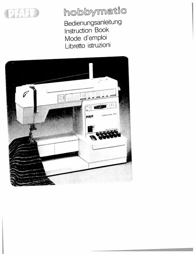 Pfaff HOBBYMATIC 947 User manual