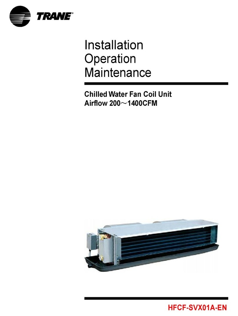 Trane HFCF-SVX01A-EN Owner's manual
