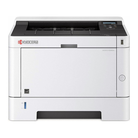Kyocera ECOSYS P2040dn First steps quick guide