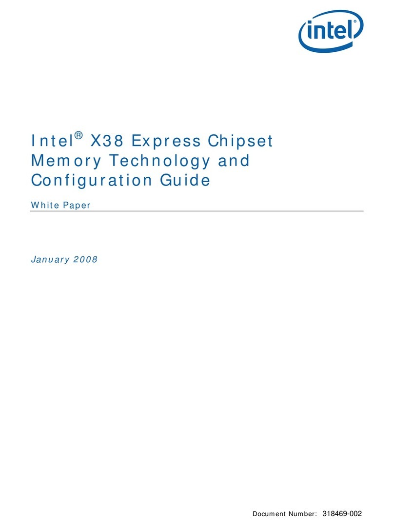 Intel X38 User manual