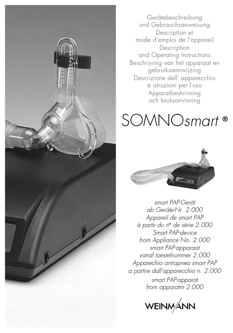 Weinmann SOMNOsmart Description and operating instructions