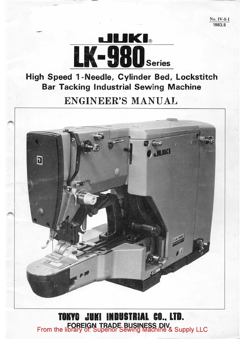 JUKI LK-980 Series Engineer's manual
