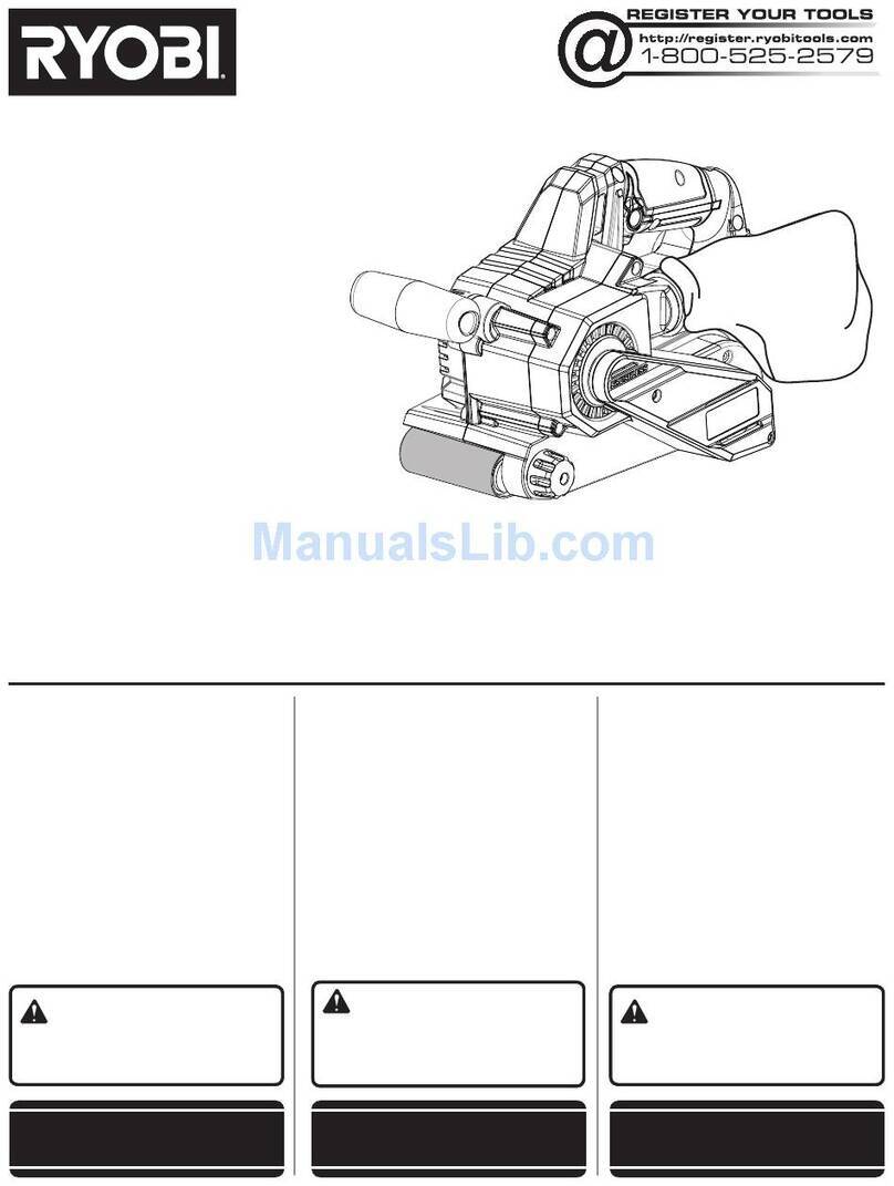 Ryobi P450 User manual