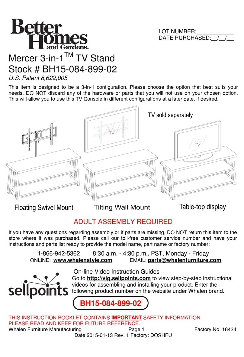 better homes BH15-084-899-02 Assembly instruction