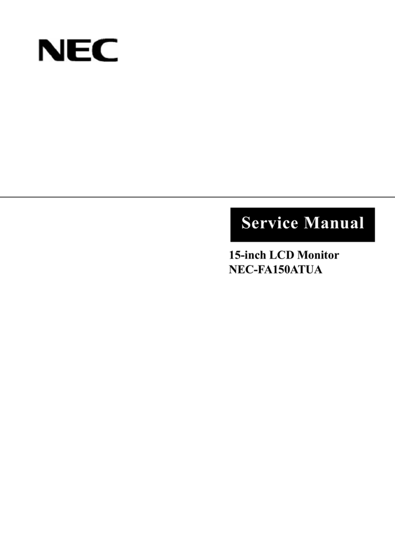 NEC NEC-FA150ATUA User manual
