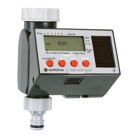 Gardena Profi C 1060 operating instructions