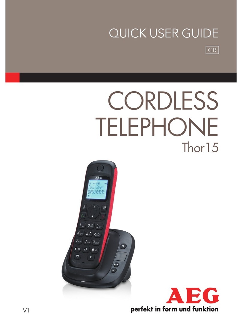 AEG Thor15 Instruction manual