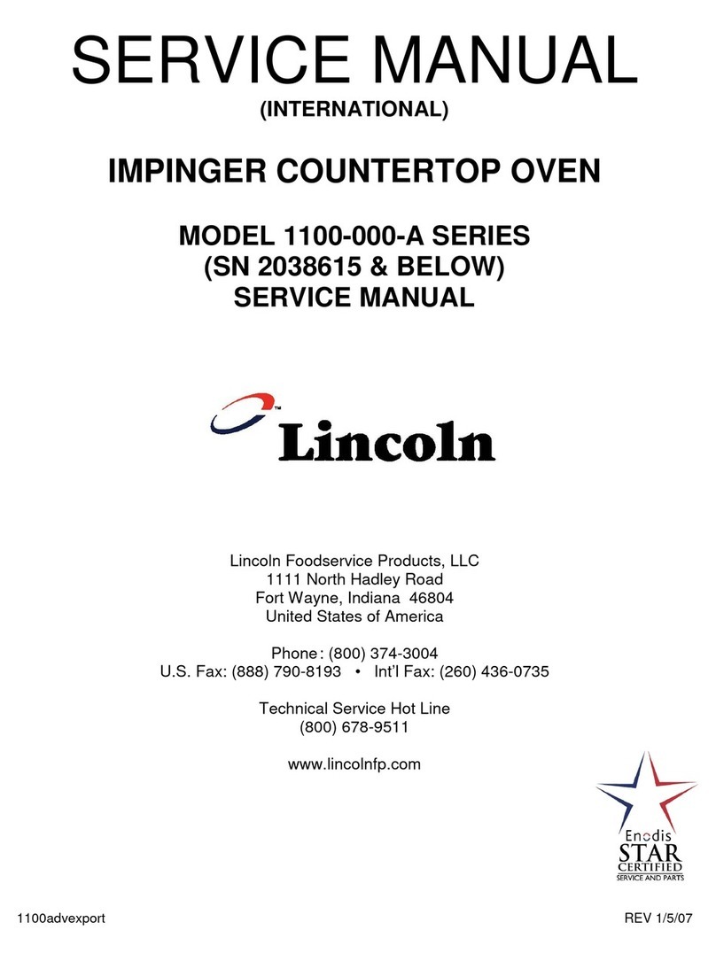 Lincoln 1100-000-A SERIES Service manual