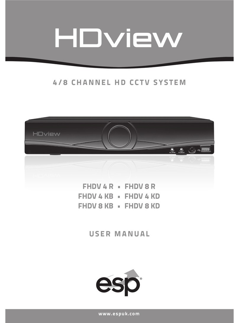 ESP FHDV 4 R User manual