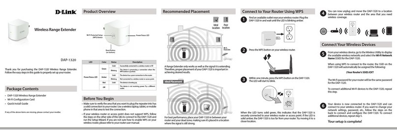 D-Link DAP-1320 User manual D-Link DAP-1320 User manual