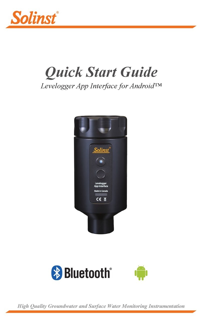 Solinst levelogger quick start guide