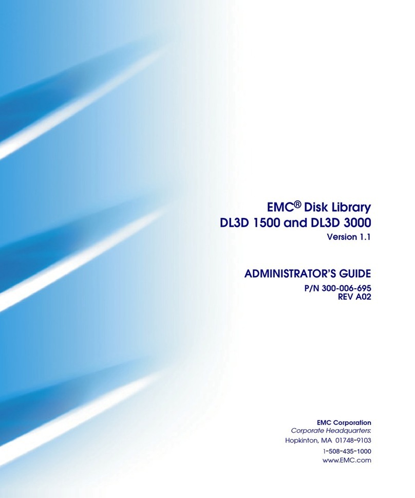 EMC DL3D 1500 Administrator's guide