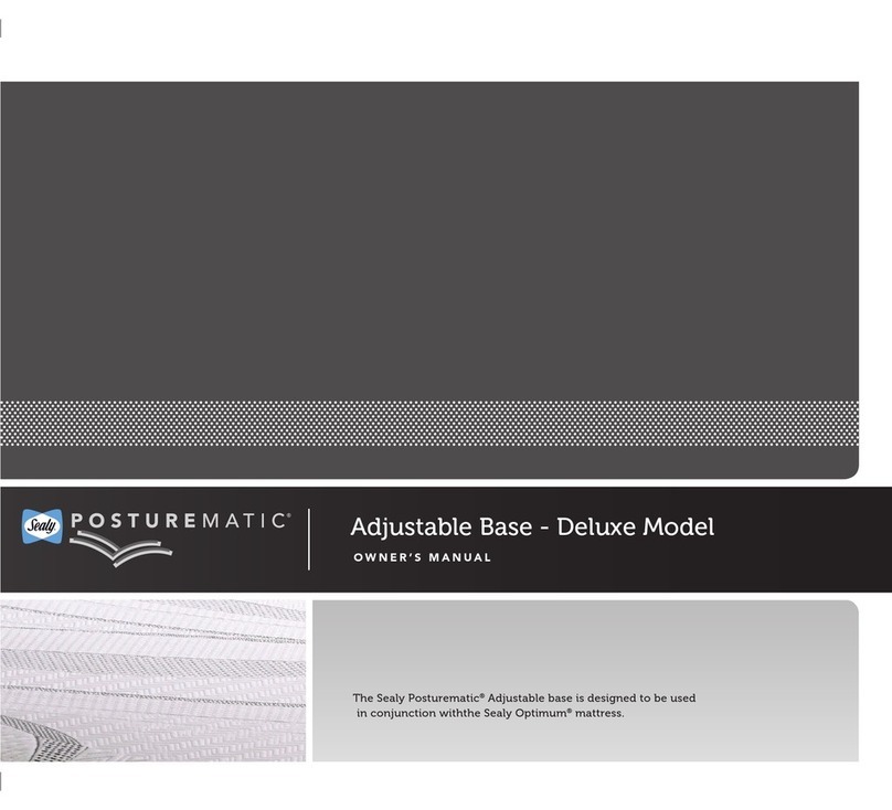 Sealy posturematic owner's manual