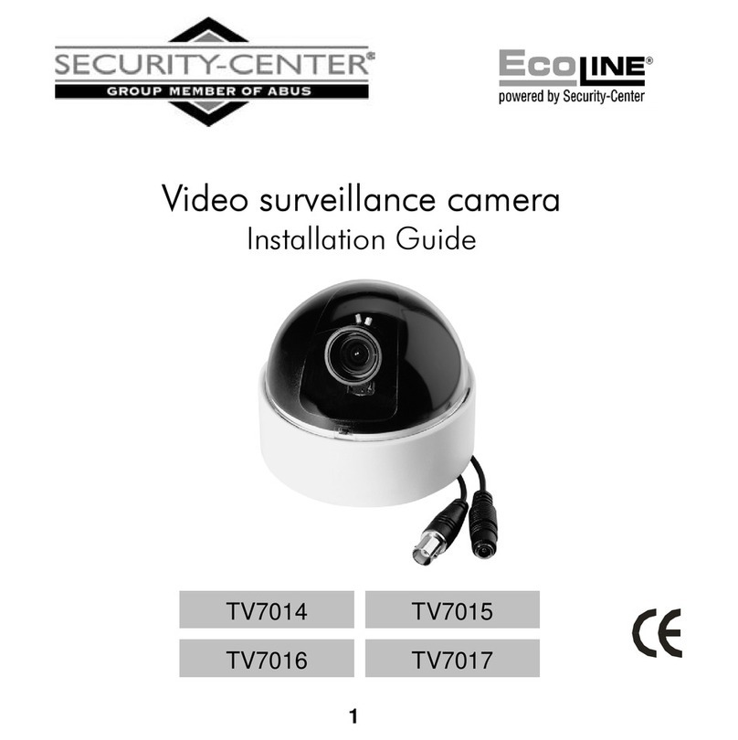 Security-Center TV7014 installation guide