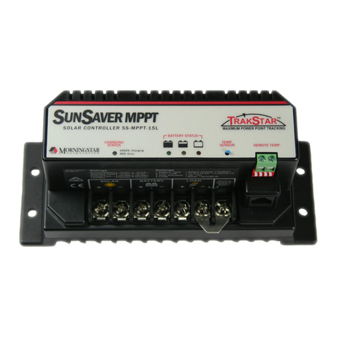 Morningstar SUNSAVER MPPT Series User manual