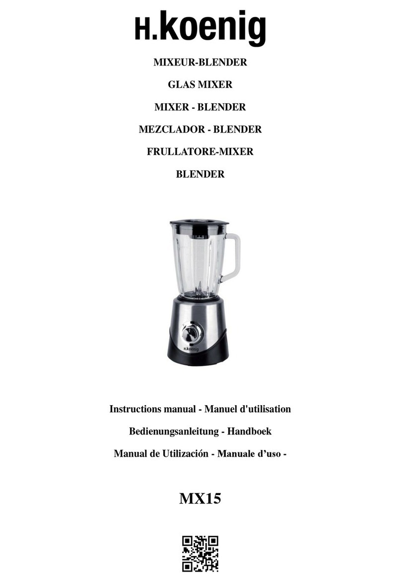 H.Koenig MX15 User manual H.Koenig MX15 User manual